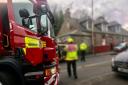 Scots firefighters pelted with bricks and bottles as they tackle blaze