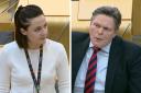 Màiri McAllan accused Scottish Tory chief whip Stephen Kerr of trying to 'belittle' her