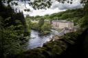 A general view of the falls of Clyde Wildlife Reserve on May 24, 2016 in Lanark, Scotland