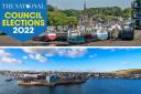 A view down the river Dee in Dumfries and Galloway (above) and blue sky over the Shetland Islands, two key areas worth paying attention to in the council elections