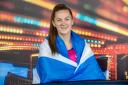 Emily Nicholl having a ball after being named in Team Scotland with Commonwealth Games 50 days away.