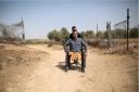 Alaa Abu Sleih has concerns about replacing his wheelchair after his control panel broke down