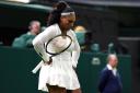 Serena Williams was beaten in the first round at Wimbledon