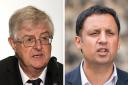 Welsh First Minister Mark Drakeford (left) said the Scottish people should have a referendum on independence, something Scottish Labour leader Anas Sarwar has opposed