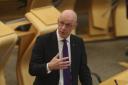 Deputy First Minister John Swinney is serving as Finance Secretary while Kate Forbes is on maternity leave