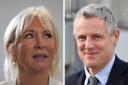 Nadine Dorries, left, and Zac Goldsmith, right, have attacked the Commons Privileges Committee