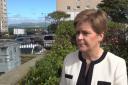 The First Minister made the comments during a visit to a social housing project in Glasgow
