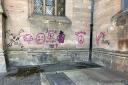 Two women have been arrested in connection with vandalism at Dunfermline Abbey on Saturday night. Pic: Abbey Church of Dunfermline Facebook.