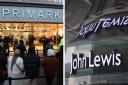 John Lewis and Primark are closing their stores on Monday, September 19