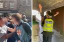 The 22-year-old man was arrested after shouting at the Earl of Inverness