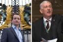 CEO of Republic Graham Smith (left) was critical of Lindsay Hoyle's (right) comments about the Queen's funeral
