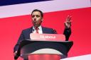 Scottish Labour leader Anas Sarwar during the UK Labour Party's annual conference