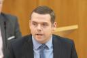 Scottish Conservative leader Douglas Ross during First Minister's Questions in September 2022