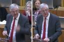 First Minister Mark Drakeford launched a furious attack on the Tories