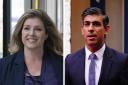Penny Mordaunt (left) and Rishi Sunak are facing calls for a General Election as they both eye the keys to No10