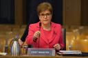 First Minister Nicola Sturgeon was grilled by MSPs on the CalMac ferries saga