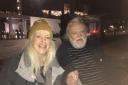 Mike Blackshaw with Lesley Riddoch, who has penned this article about her friend and fellow campaigner