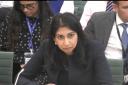 Suella Braverman was visibly struggling to answer questions on legal routes for asylum seekers