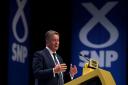 Keith Brown, depute leader of the SNP, at the Aberdeen party conference