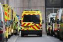 Man rushed to hospital after lorry overturns on Glasgow street