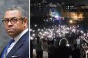 Foreign Secretary James Cleverly warned Beijing after the BBC said one of its journalists was beaten during anti-Covid lockdown protests
