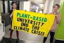 Students at the University of Stirling student's union voted to transition to 100% plant-based catering within five years