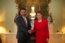 Despite foreign affairs being reserved to the UK, international meetings, such as between First Minister Nicola Sturgeon and UK Indian High Commissioner Vikram Doraiswami still take place