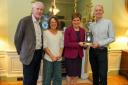 Jerba Campervans accepted the First Minister’s Award for Manufacturing Leadership from at Bute House