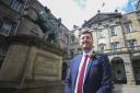 Edinburgh council leader Cammy Day pictured outside City Chambers (Image: NQ)