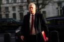 Health Secretary Steve Barclay arrives for a UK Government COBRA meeting at the Cabinet Office in December