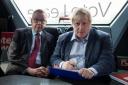 Michael Gove and Boris Johnson together on the Vote Leave campaign trail