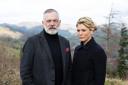 Professor  David Wilson and Emilia Fox present Channel 4's In The Footsteps Of Killers - aiming to crack cold murder cases