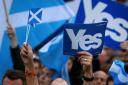 The poll found more than half of voters would back independence supporting parties in a de facto referendum