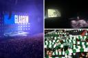 Six Celtic players were in the audience on Tuesday night