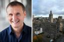Sitcom writer Phil Rosenthal visited Glasgow to promote the companion piece to his hit Netflix show Somebody Feed Phil