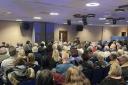 The event in Kinghorn was packed