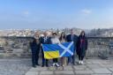 The launch of the programme was attended by Hannah Beaton-Hawryluk Edinburgh branch chair of the Association of Ukrainians in Great Britain Lord Provost Robert Aldridge; Elzara Batalova; Zhenya Dove; councillor Steven Carr; and Natalie Radchenko
