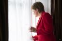 First Minister Nicola Sturgeon at Bute House in Edinburgh after she has announced that she will stand down as First Minister of Scotland after eight years. Picture date: Wednesday February 15, 2023. PA Photo. Ms Sturgeon will leave office as the longest