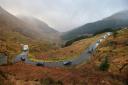 Seven landslides hit the A83 over the weekend