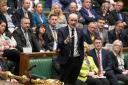Stephen Flynn was caught swearing at PMQs