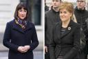 Nicola Sturgeon hit back after Rachel Reeves said Scots pay higher taxes because of SNP economic mismanagement