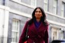 Home Secretary Suella Braverman leaving Downing Street, London, after a Cabinet meeting ahead of the Budget.
