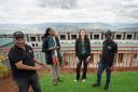 Suella Braverman on a visit to Rwanda where she plans to deport migrants