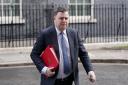 Works and Pensions Secretary Mel Stride leaving 10 Downing Street