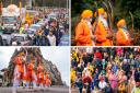 Sikhs march through Glasgow to celebrate the festival Vaisakhi