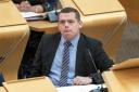Douglas Ross couldn't resist a quip about SNP finances at FMQs