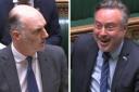 Europe minister Leo Docherty was jeered by Alyn Smith as he made the 'laughable' claim