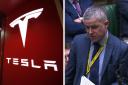 SNP MP Alan Brown called on Rishi Sunak to urgently review the safety of Tesla's autopilot mode operating on public roads