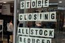 A fashion retailer at a busy shopping centre is 'closing down' as 'all stock reduced'