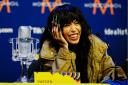 Sweden entrant Loreen during the press conference after winning the Eurovision Song Contest